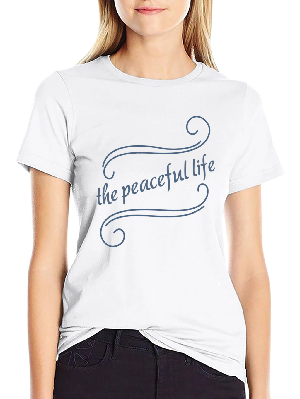 Peaceful Life Graphic Tee - Relaxed Comfort Fit