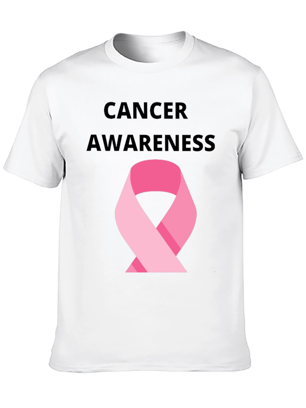 Cancer Awareness T-Shirt - Pink Ribbon