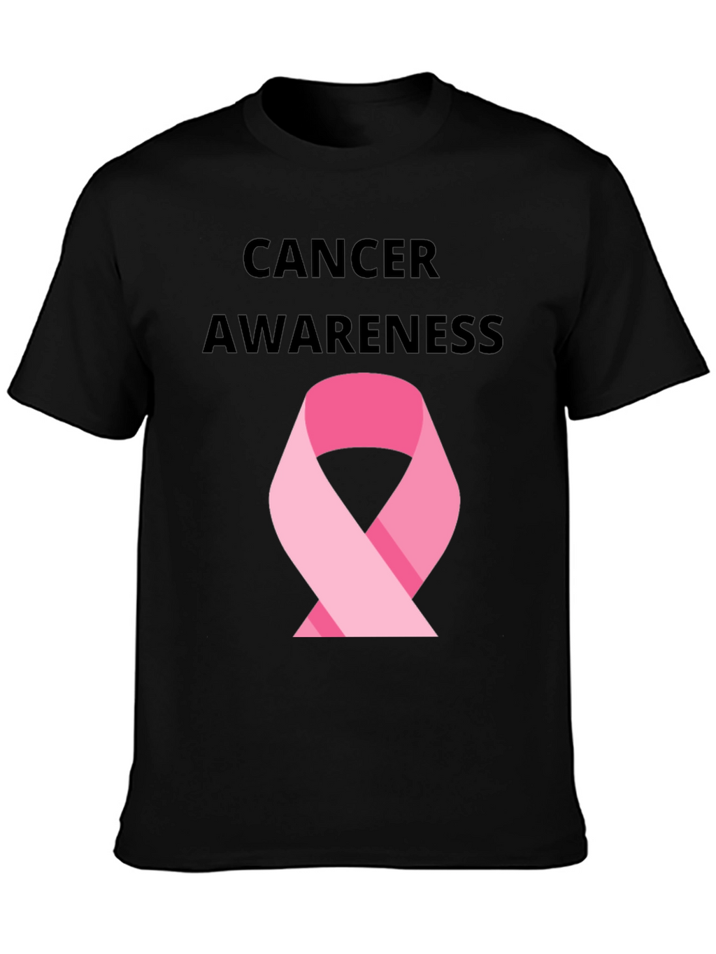 Cancer Awareness T-Shirt - Pink Ribbon