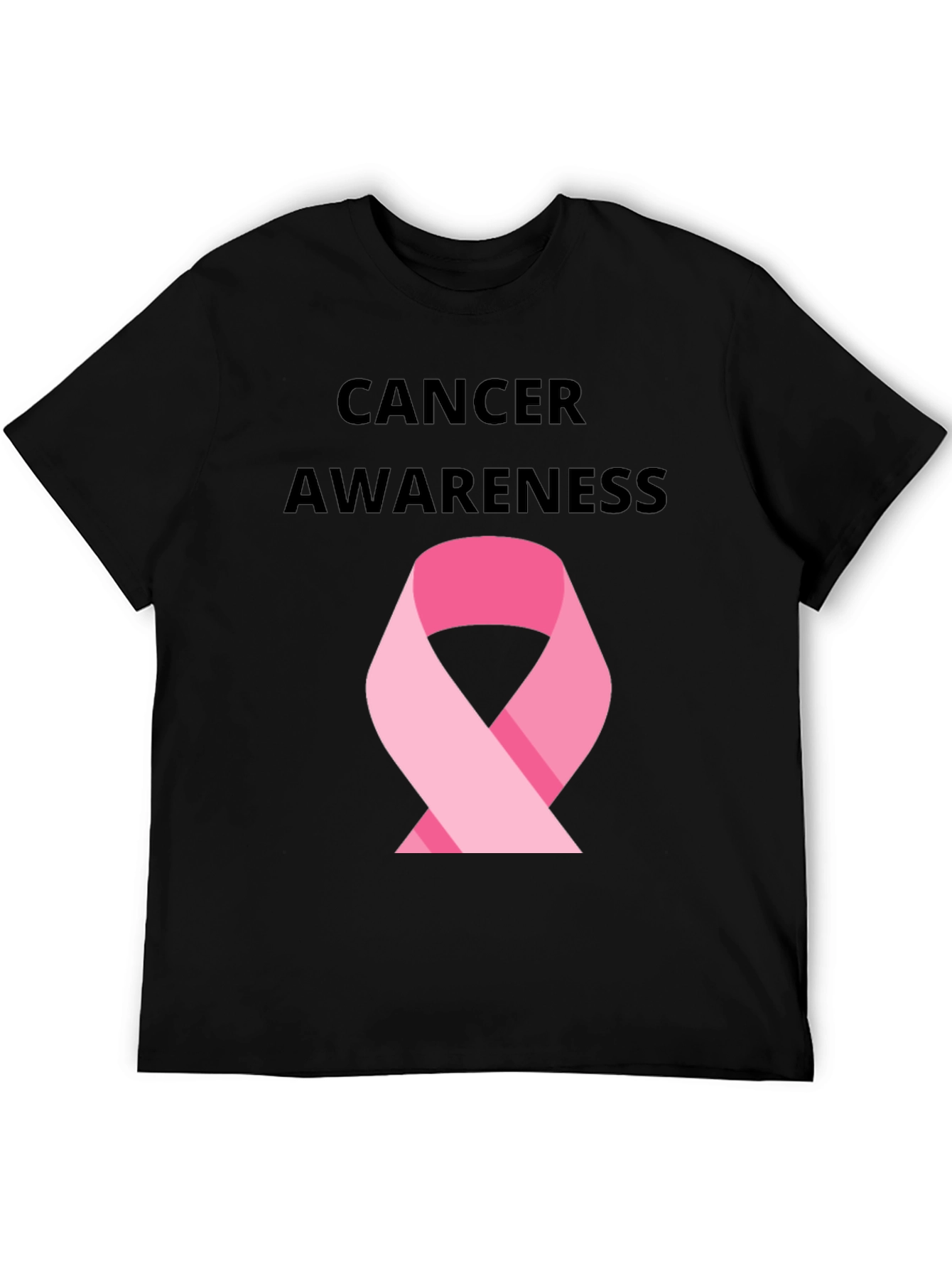 Cancer Awareness T-Shirt - Pink Ribbon