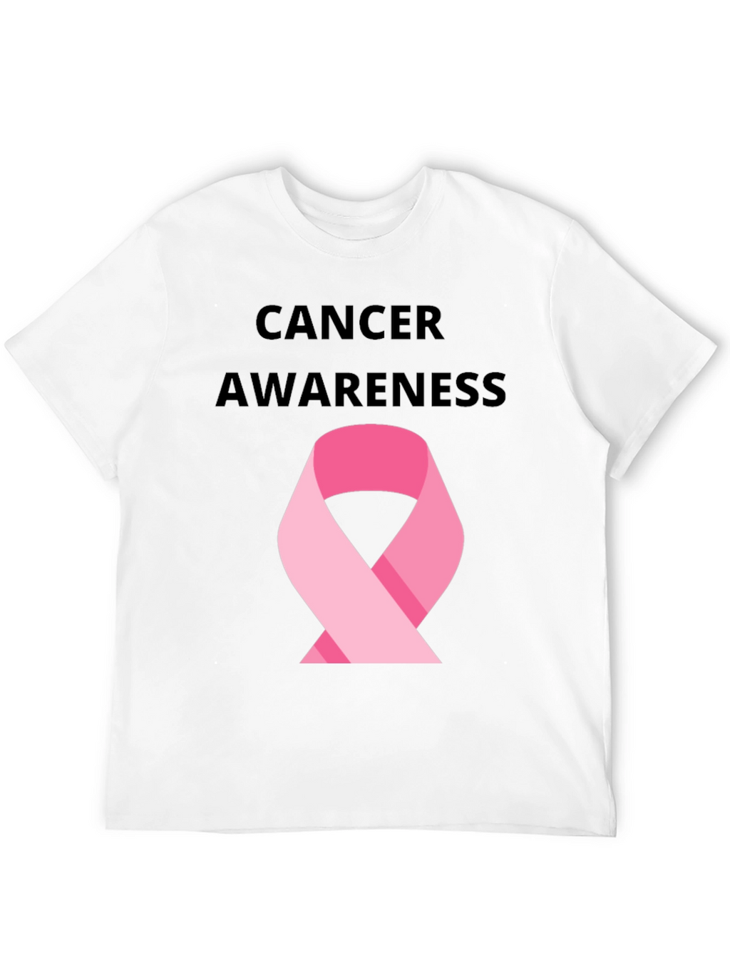 Cancer Awareness T-Shirt - Pink Ribbon