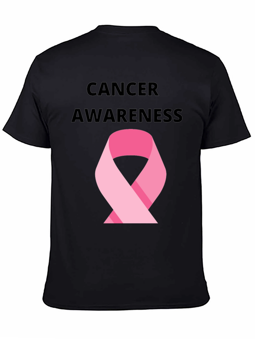 Cancer Awareness T-Shirt - Pink Ribbon
