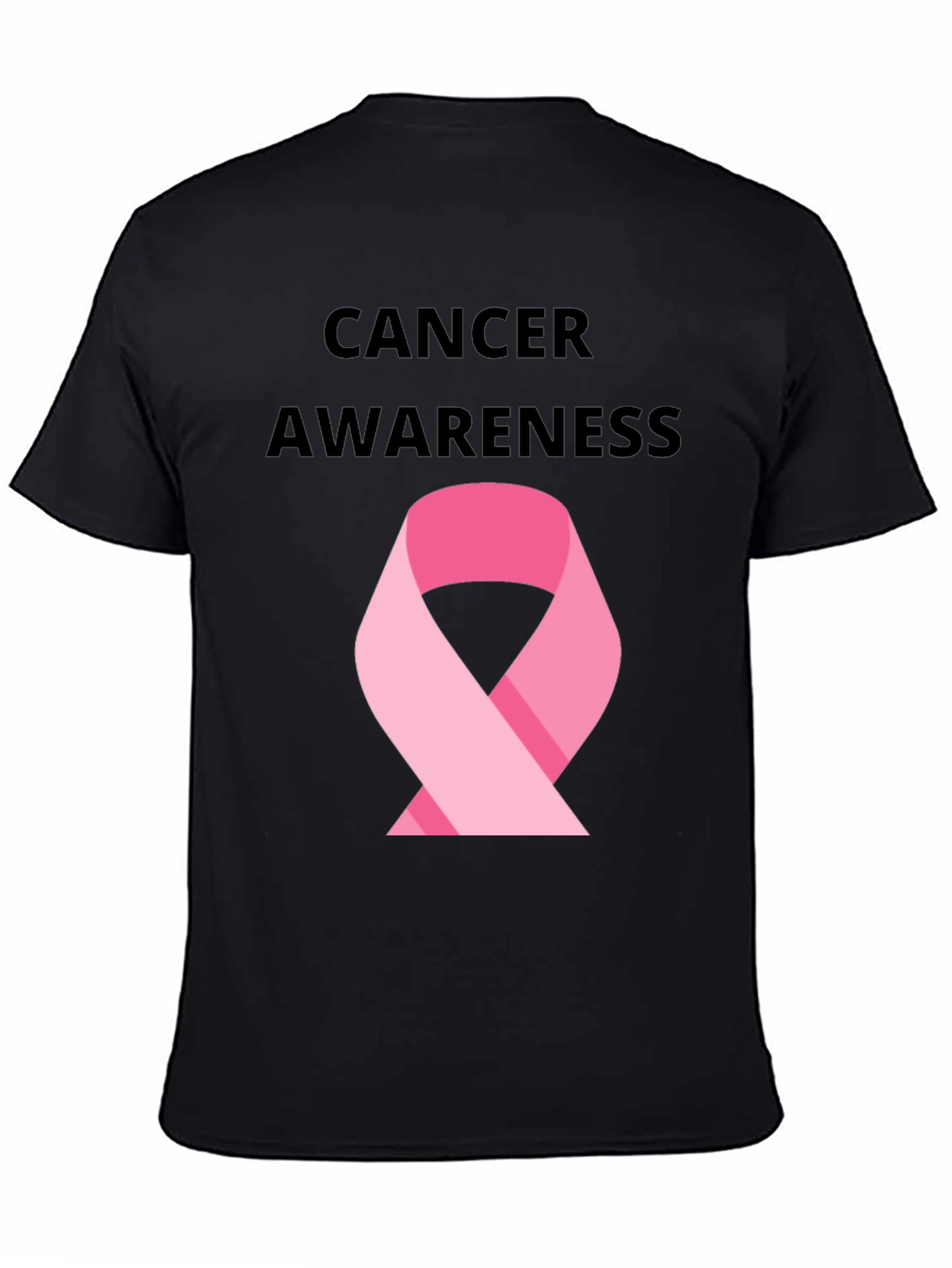 Cancer Awareness T-Shirt - Pink Ribbon