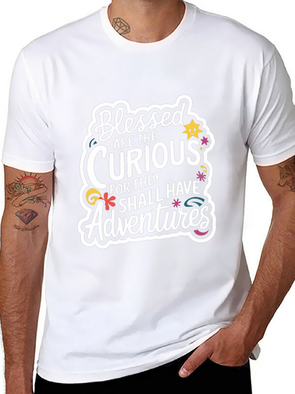 Blessed Are The Curious Graphic Tee
