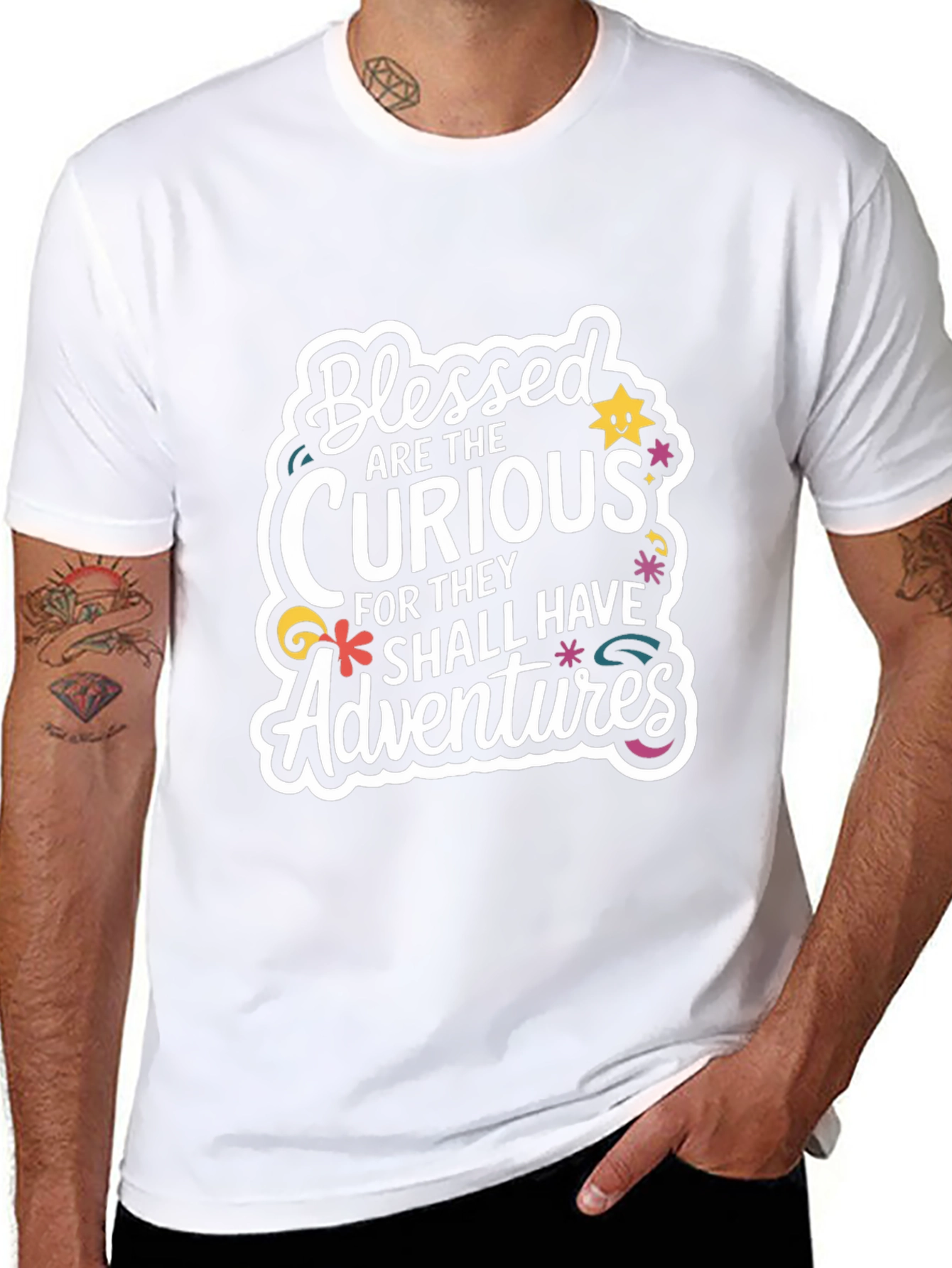 Blessed Are The Curious Graphic Tee