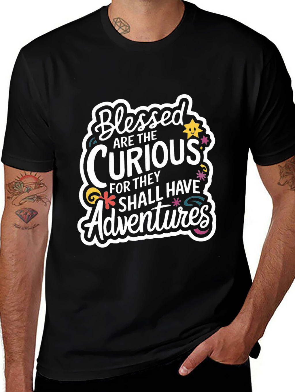 Blessed Are The Curious Graphic Tee