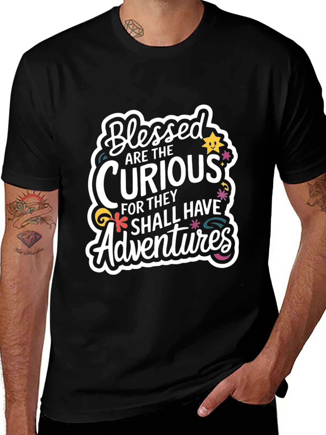 Blessed Are The Curious Graphic Tee