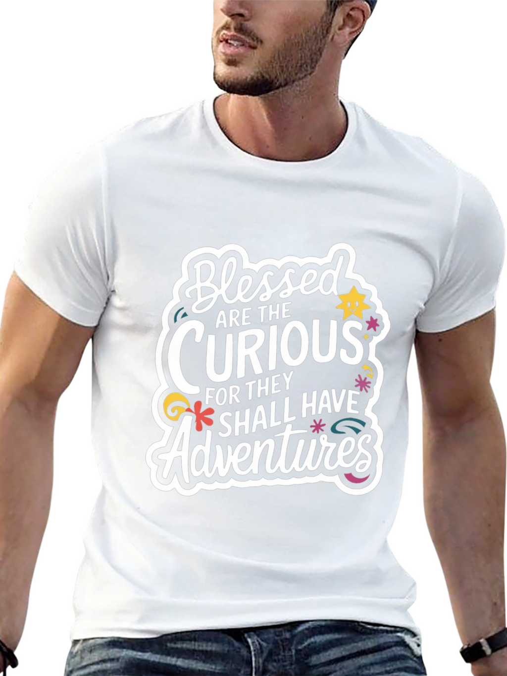 Blessed Are The Curious Graphic Tee
