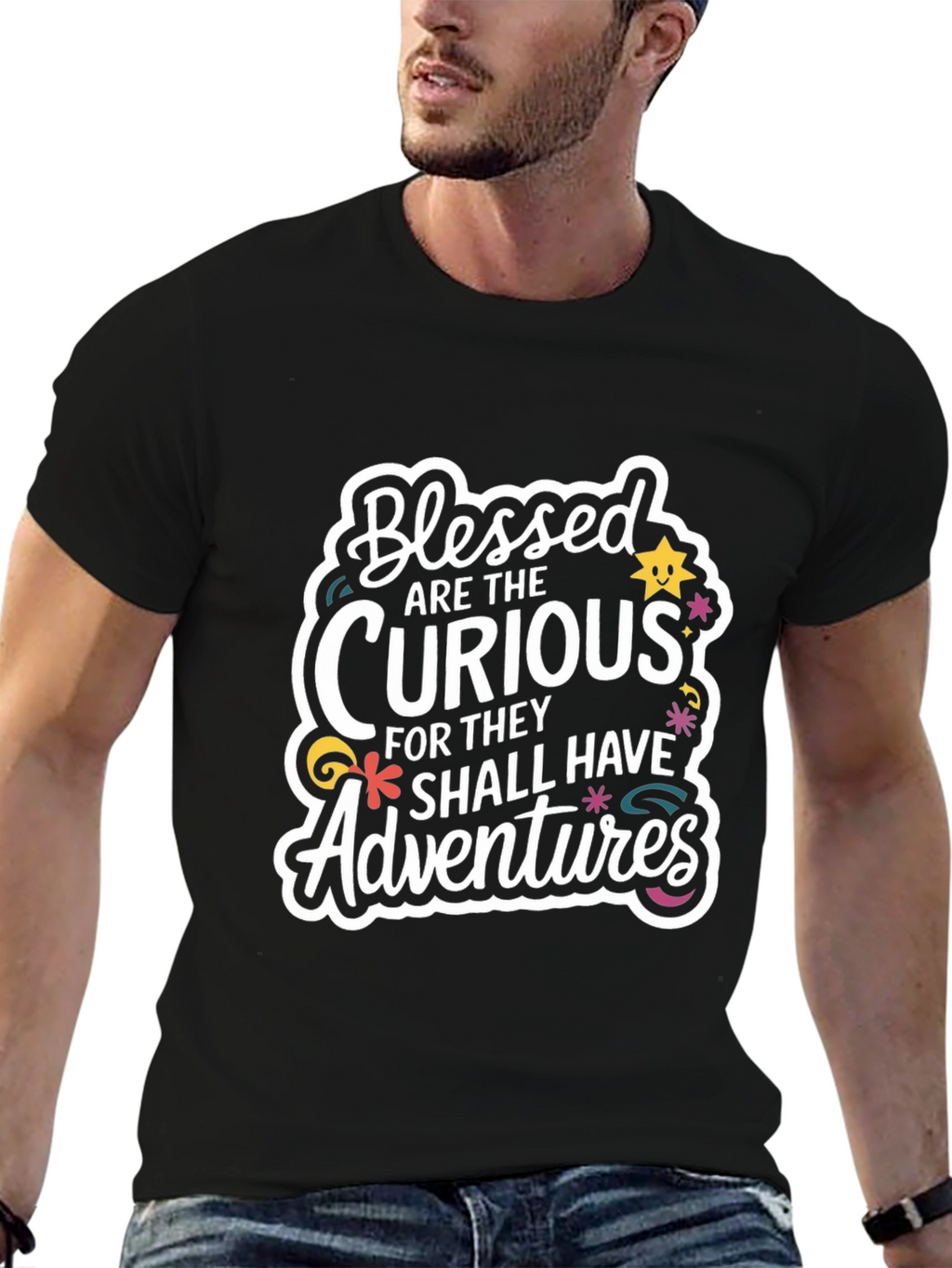 Blessed Are The Curious Graphic Tee