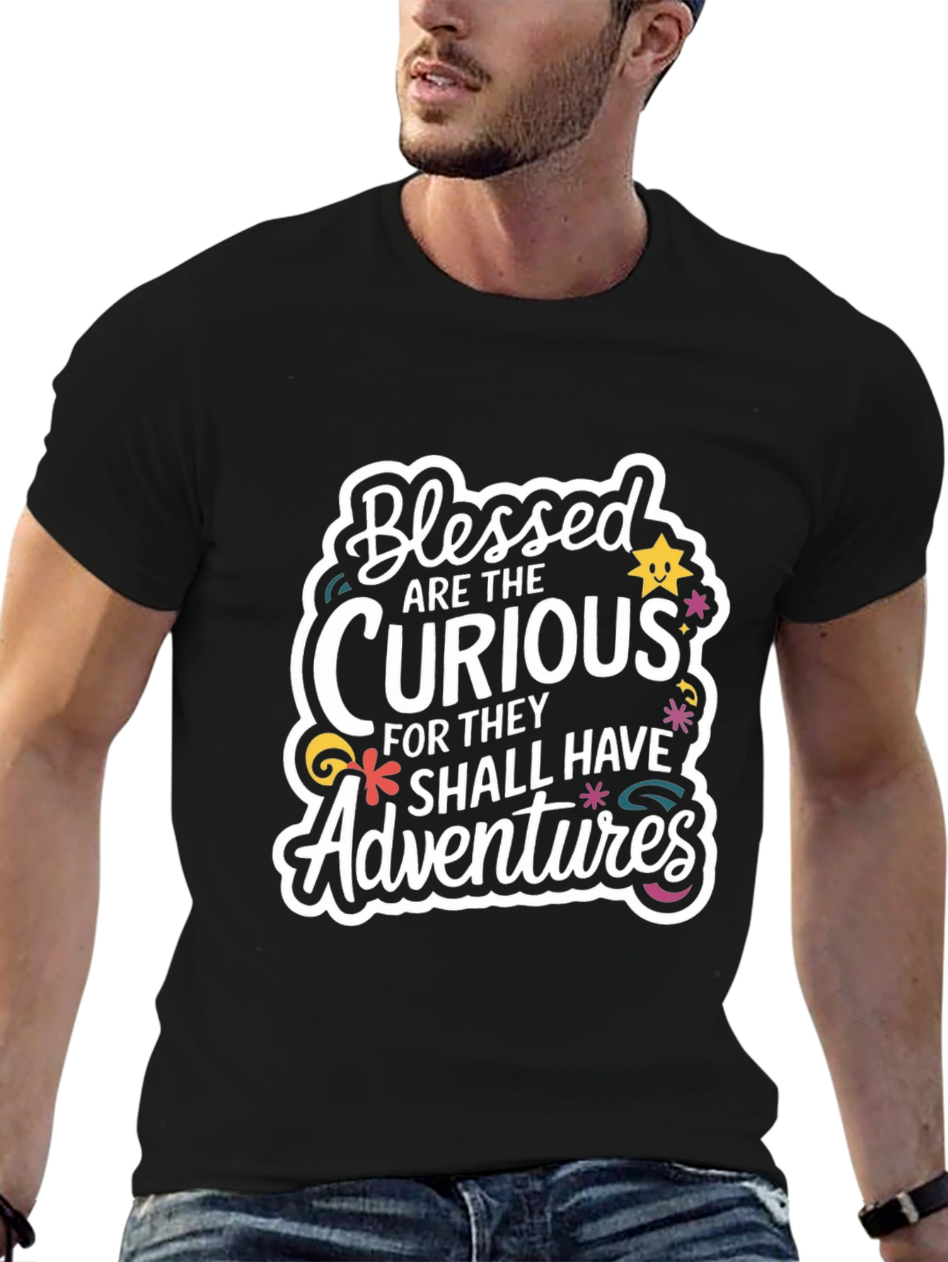 Blessed Are The Curious Graphic Tee