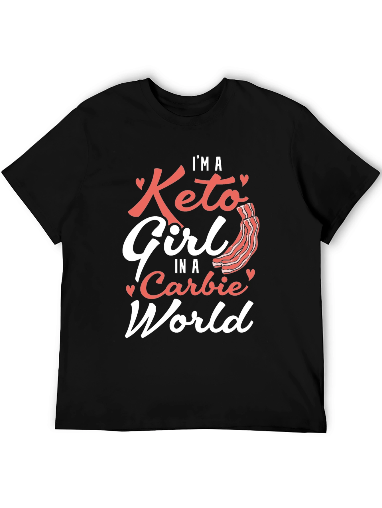 Im A Keto Girl T-Shirt - Womens Keto Diet Tee