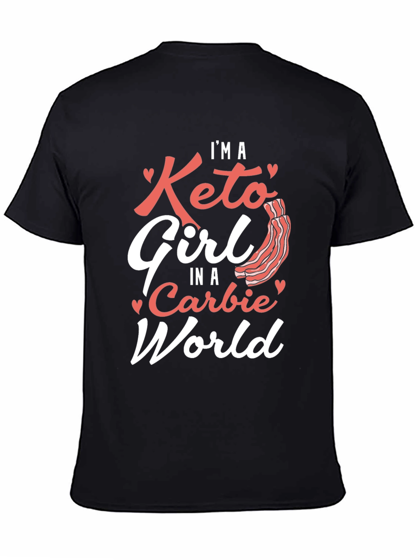 Im A Keto Girl T-Shirt - Womens Keto Diet Tee