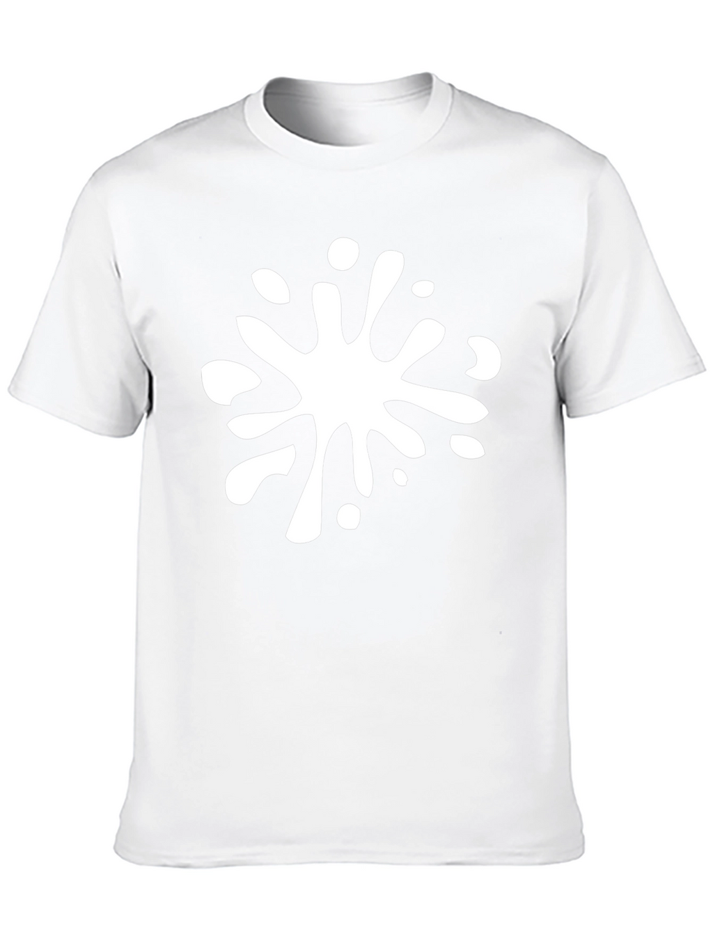 Cool Ink Splatter Black T-Shirt