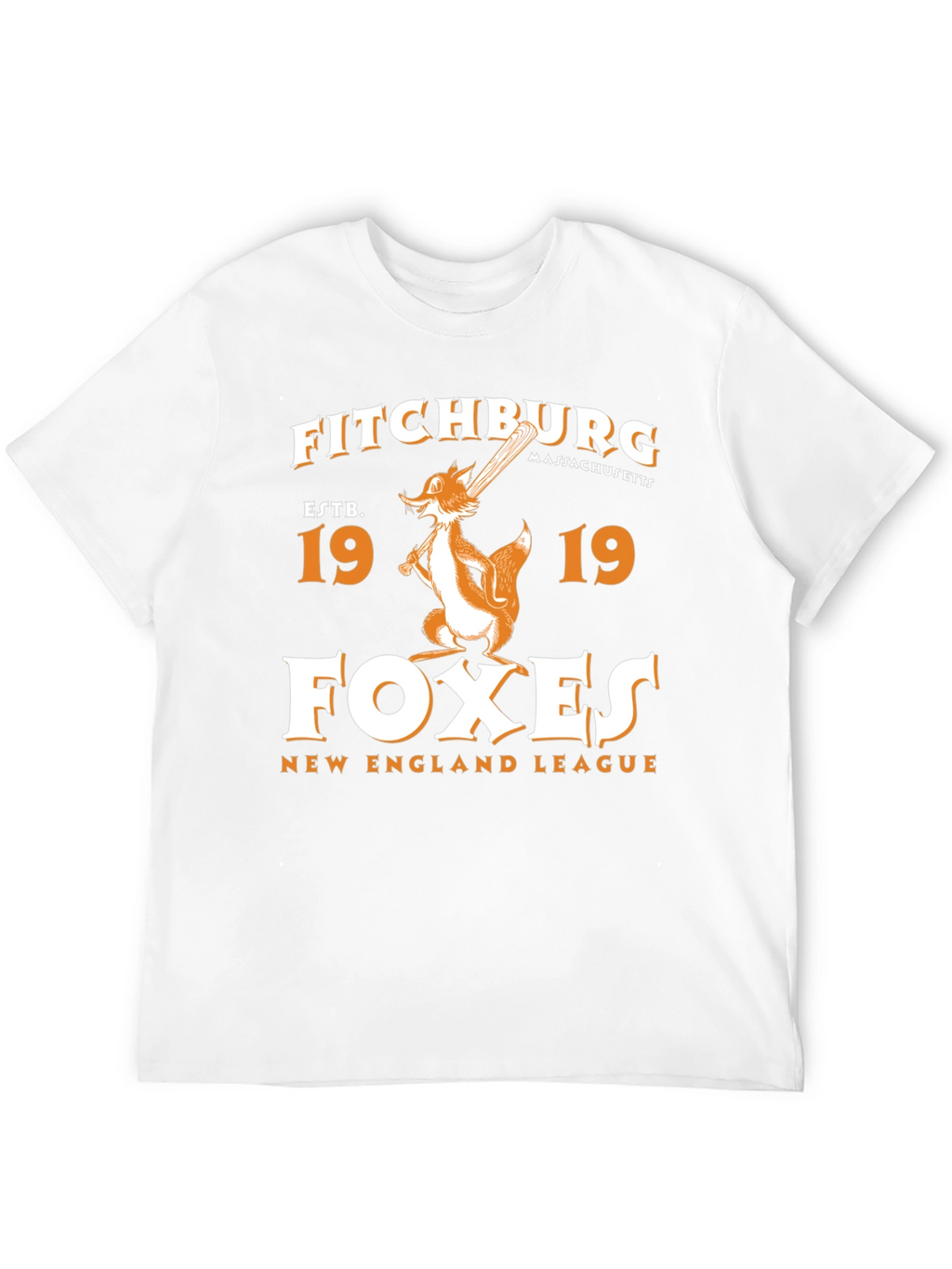 Fitchburg Foxes Baseball T-Shirt