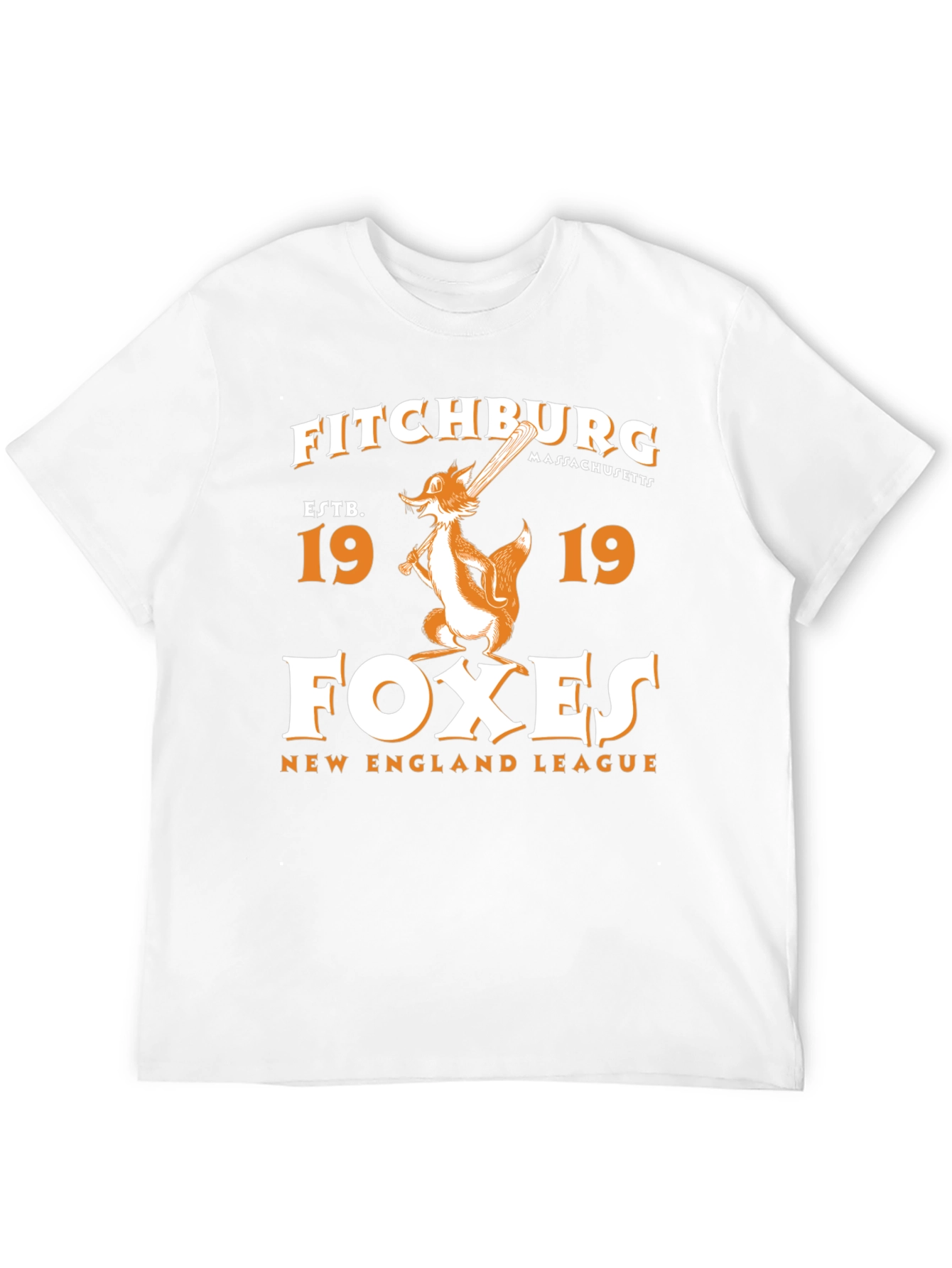 Fitchburg Foxes Baseball T-Shirt