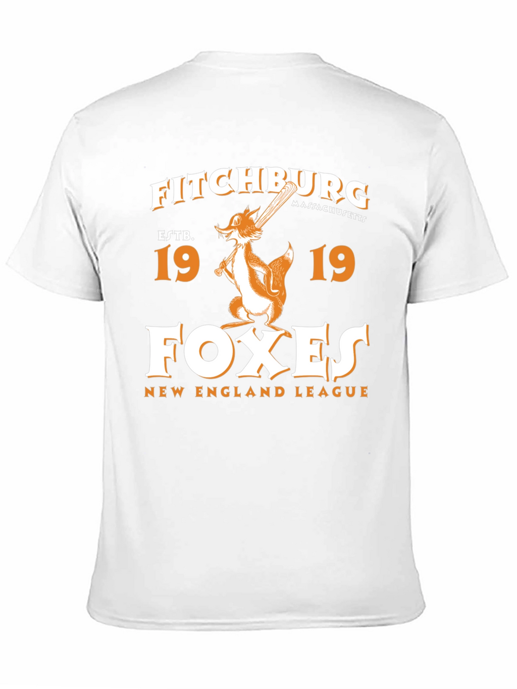 Fitchburg Foxes Baseball T-Shirt