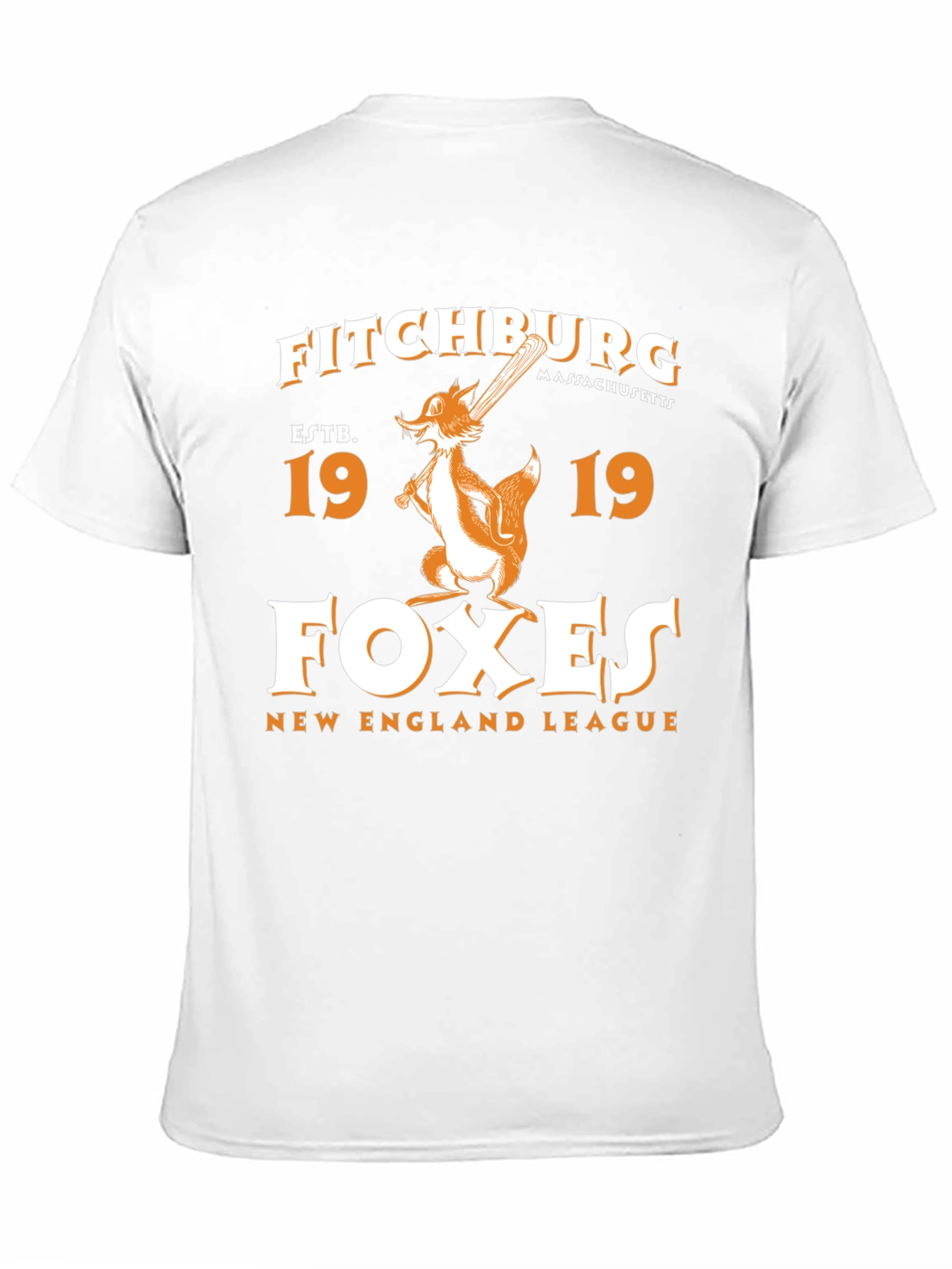 Fitchburg Foxes Baseball T-Shirt