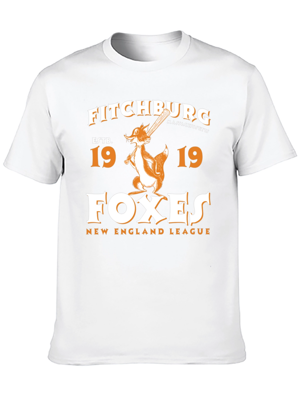Fitchburg Foxes Baseball T-Shirt
