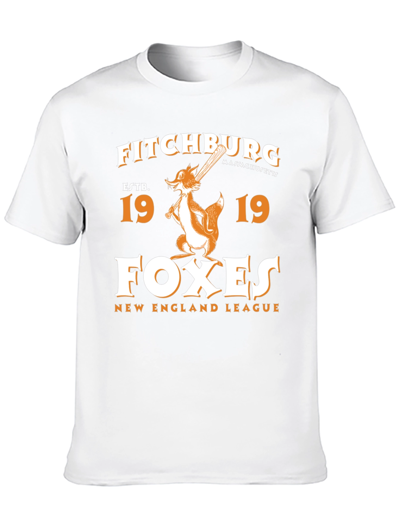 Fitchburg Foxes Baseball T-Shirt