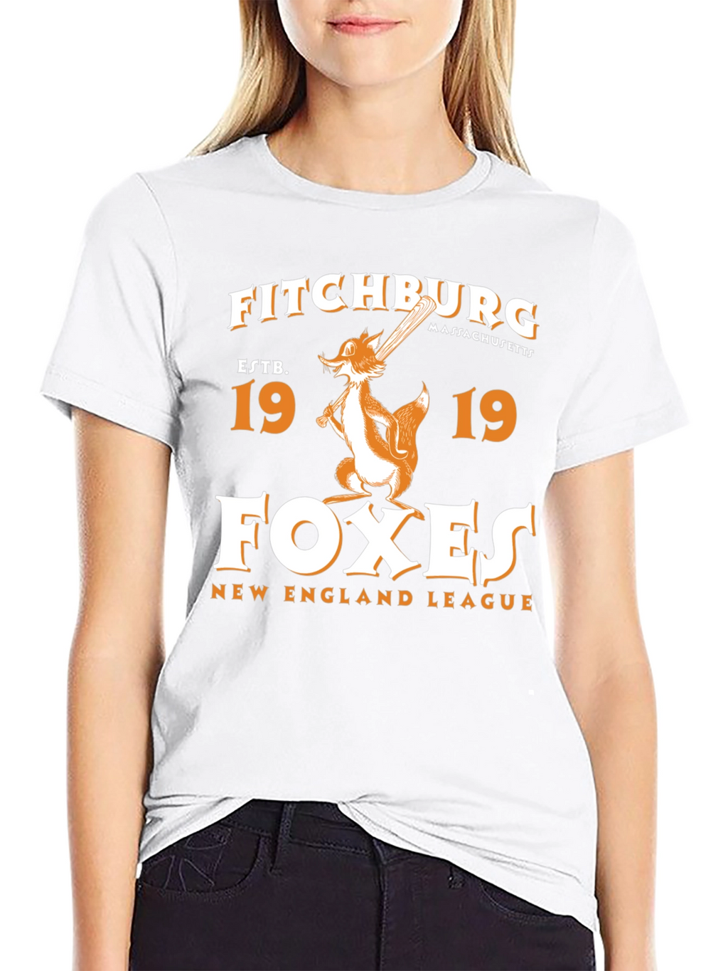 Fitchburg Foxes Baseball T-Shirt