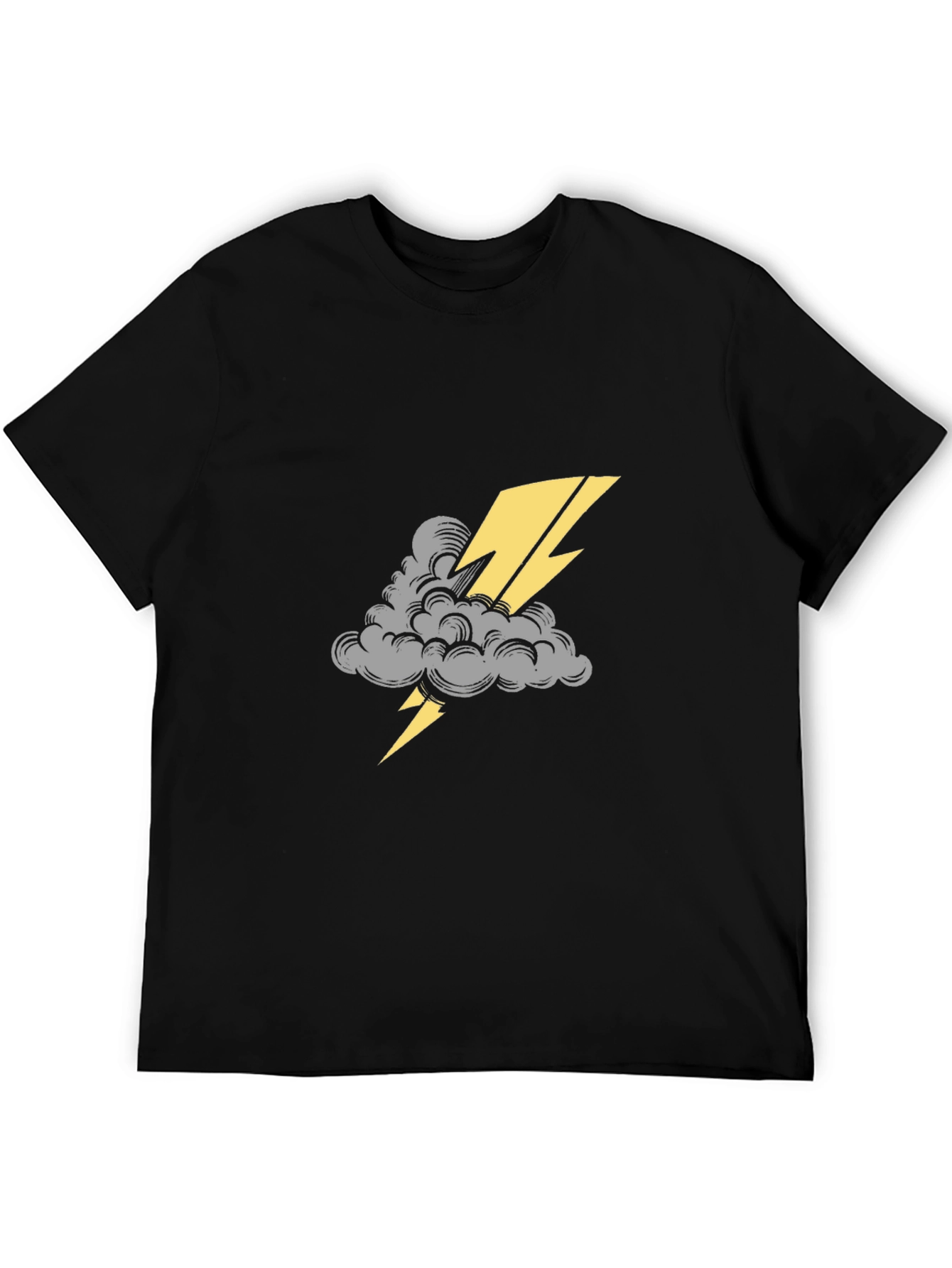 Thunderbolt Graphic Tee - Striking Design Comfortable Fit
