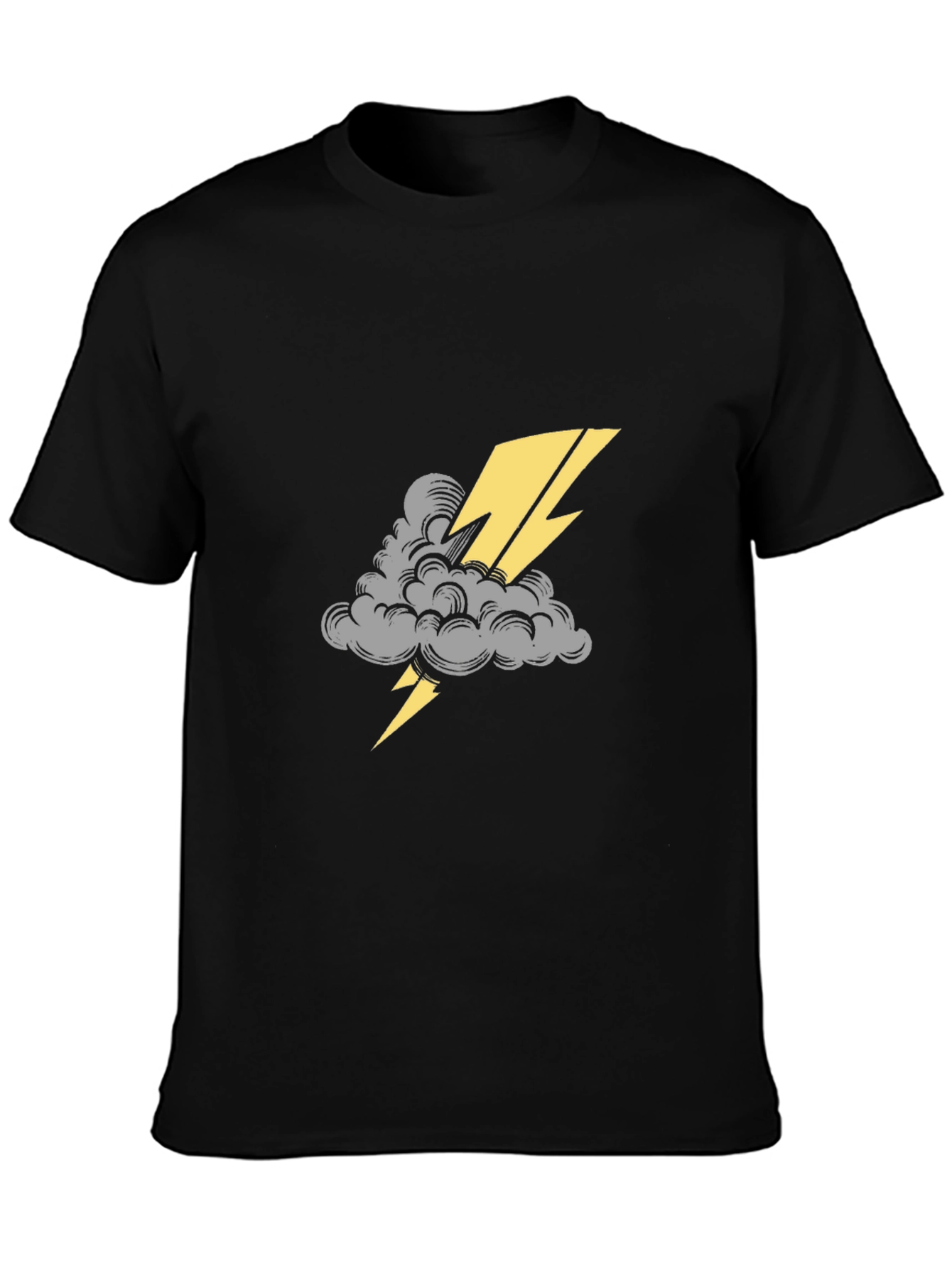 Thunderbolt Graphic Tee - Striking Design Comfortable Fit