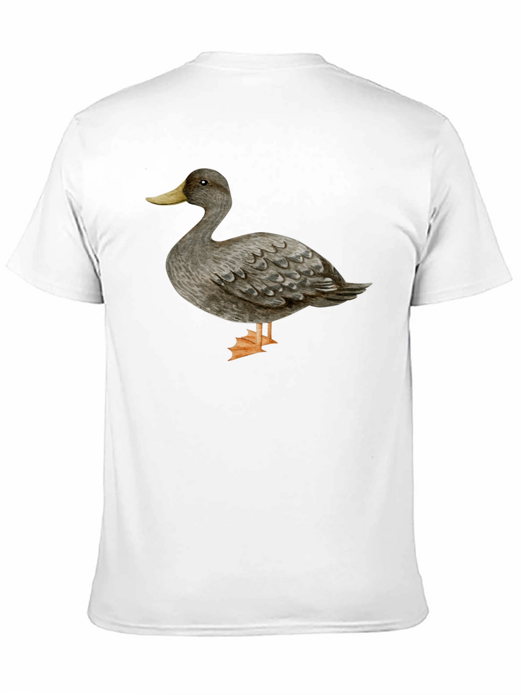 Duck Graphic T-Shirt - Casual Black Tee