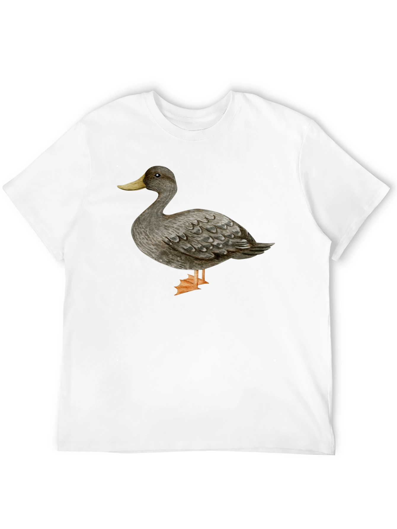 Duck Graphic T-Shirt - Casual Black Tee