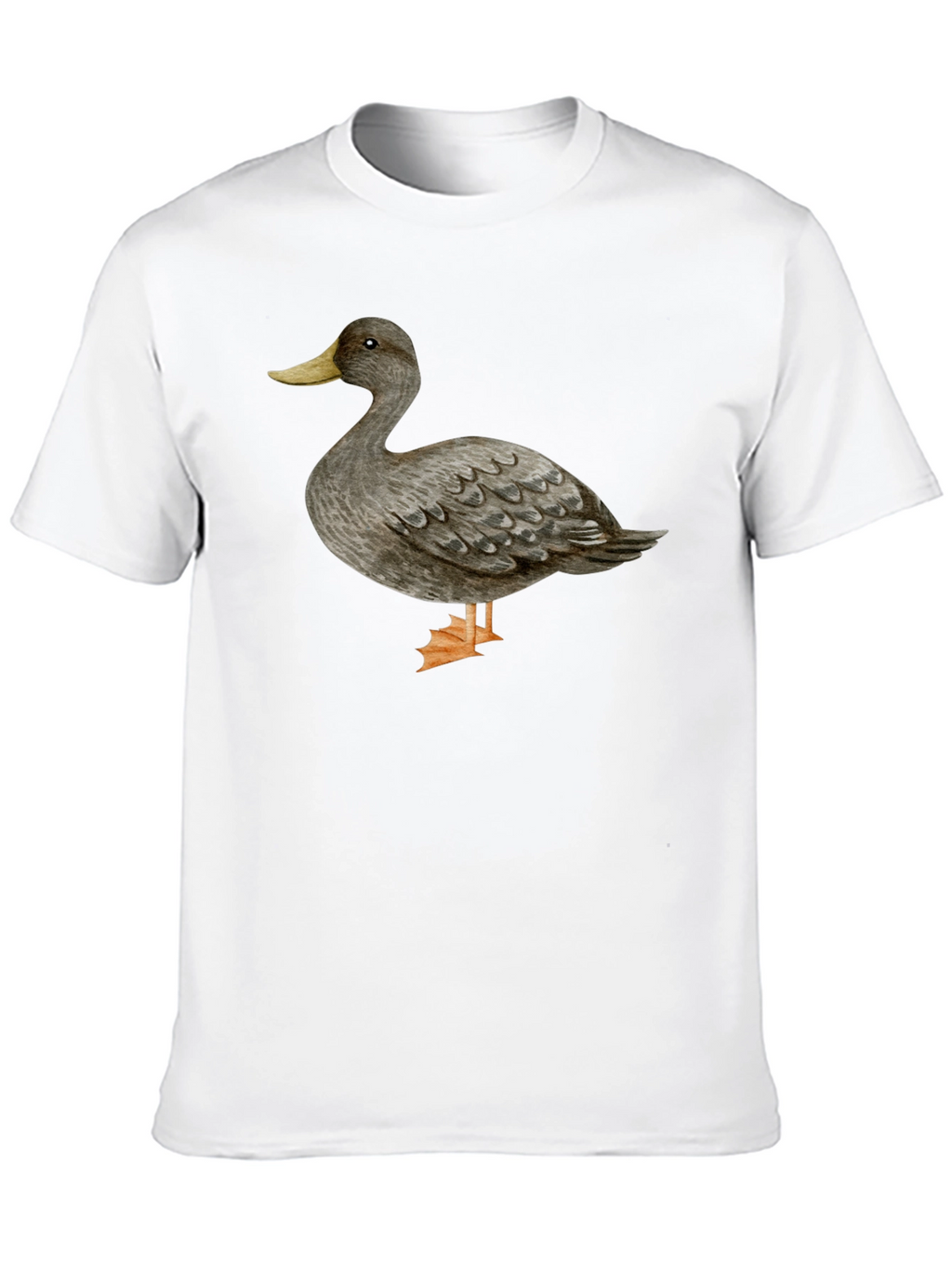 Duck Graphic T-Shirt - Casual Black Tee