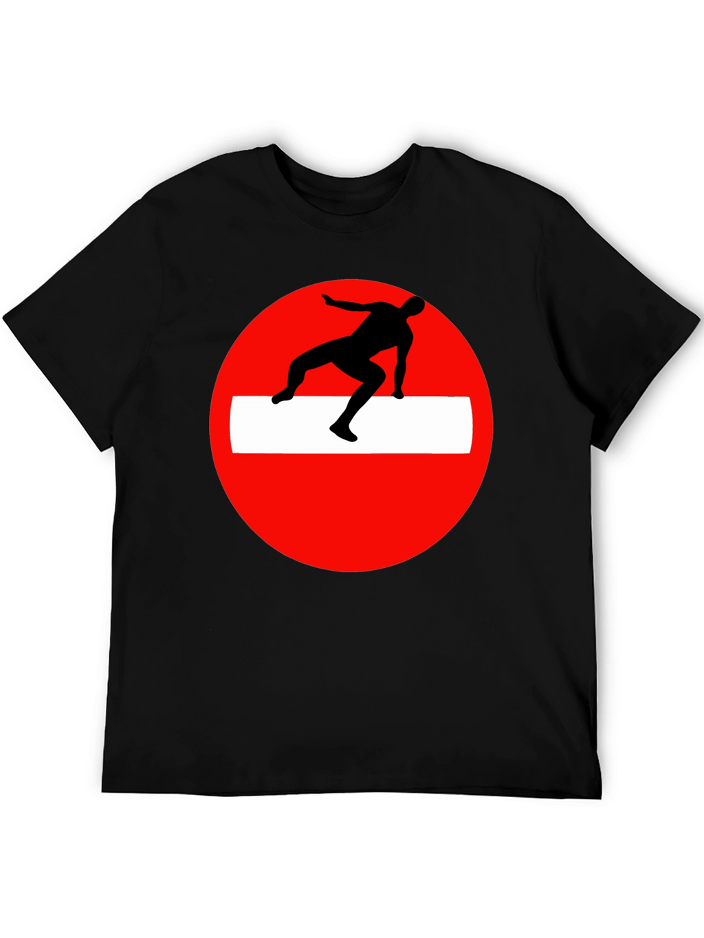 Parkour Obstacle Black Tee