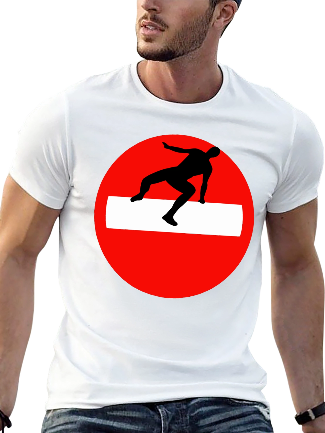 Parkour Obstacle Black Tee