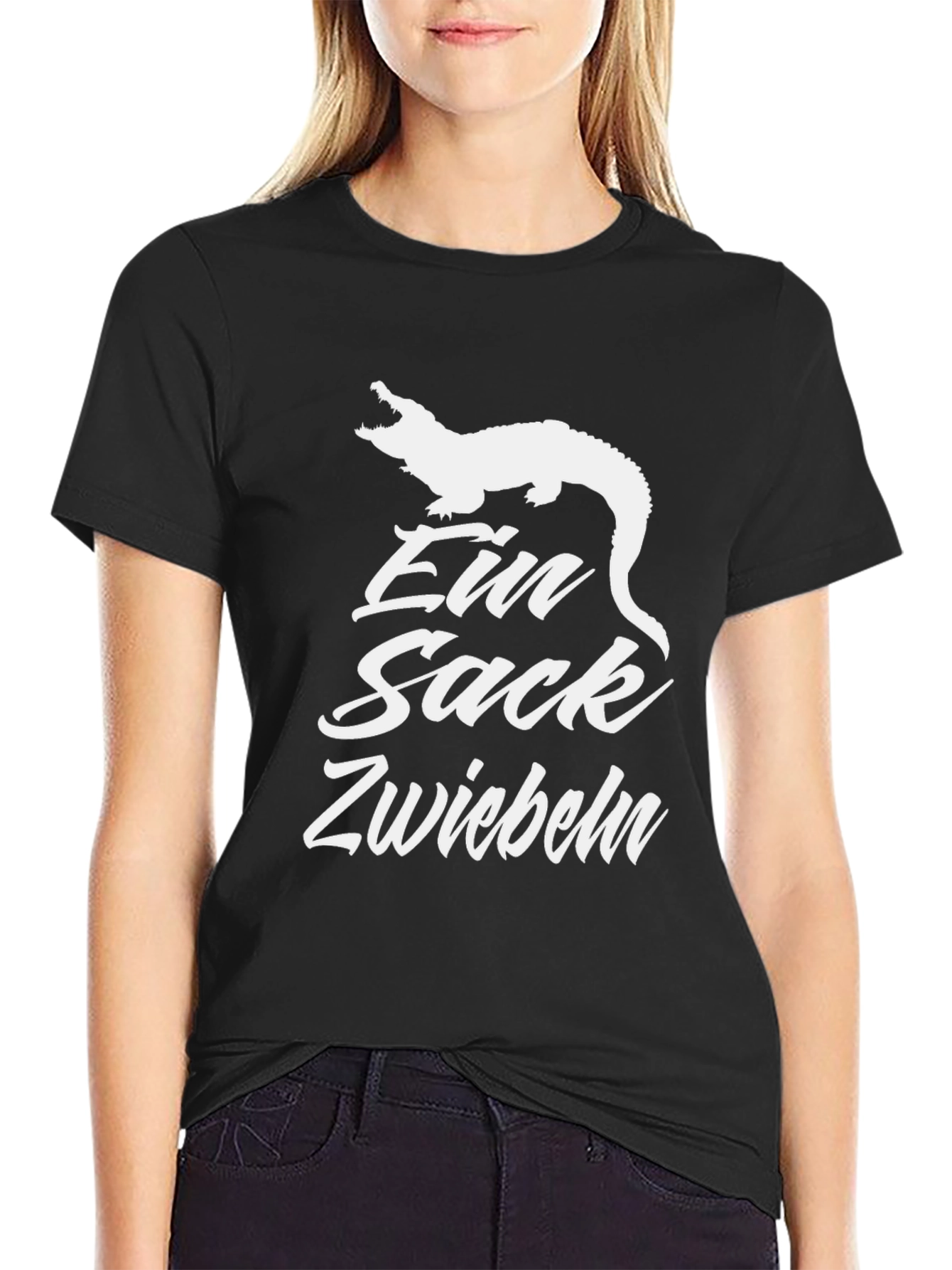 Ein Sack Zwiebeln T-Shirt - Crocodile Graphic
