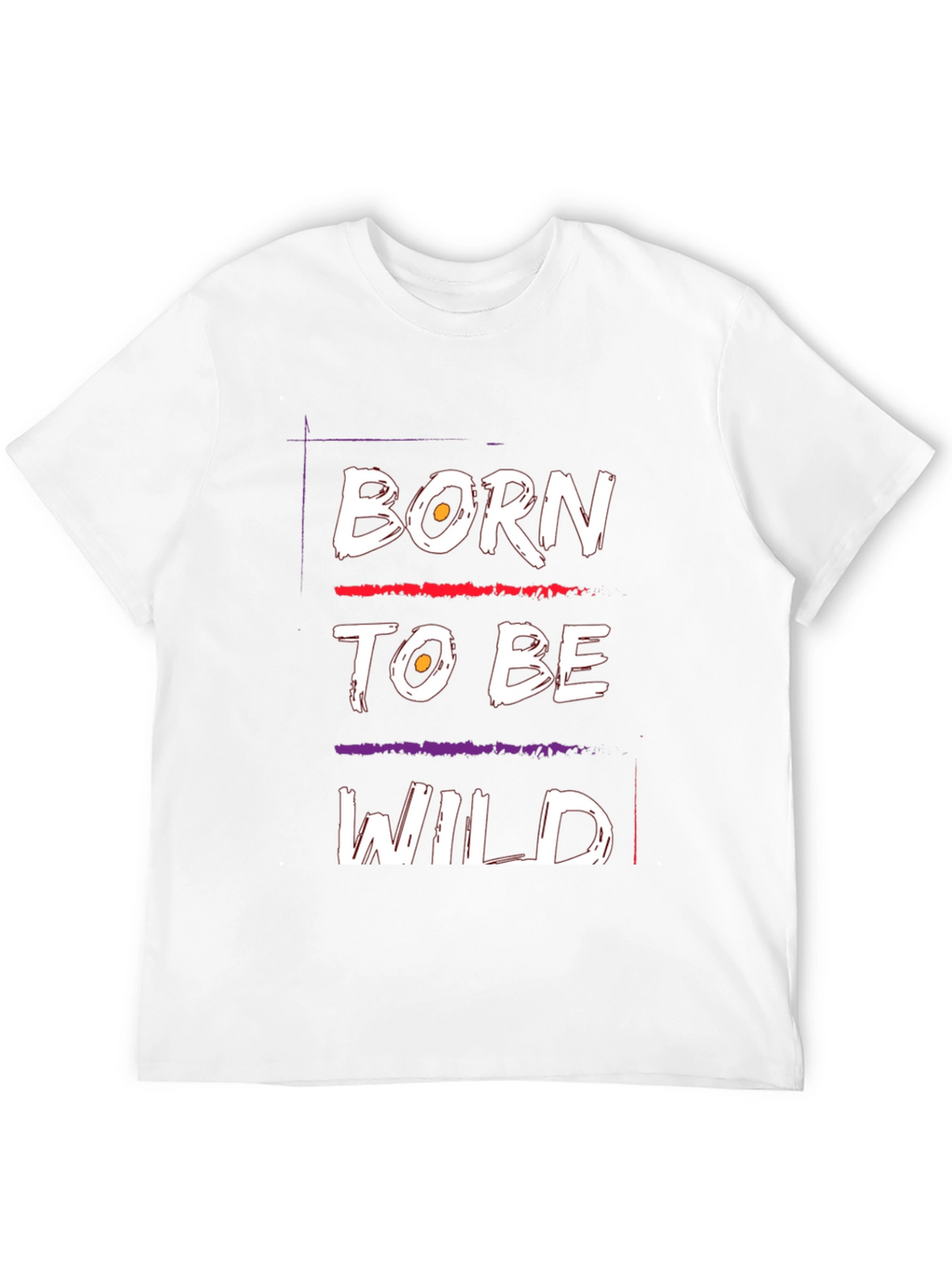 Born to Be Wild Graphic T-Shirt - Black