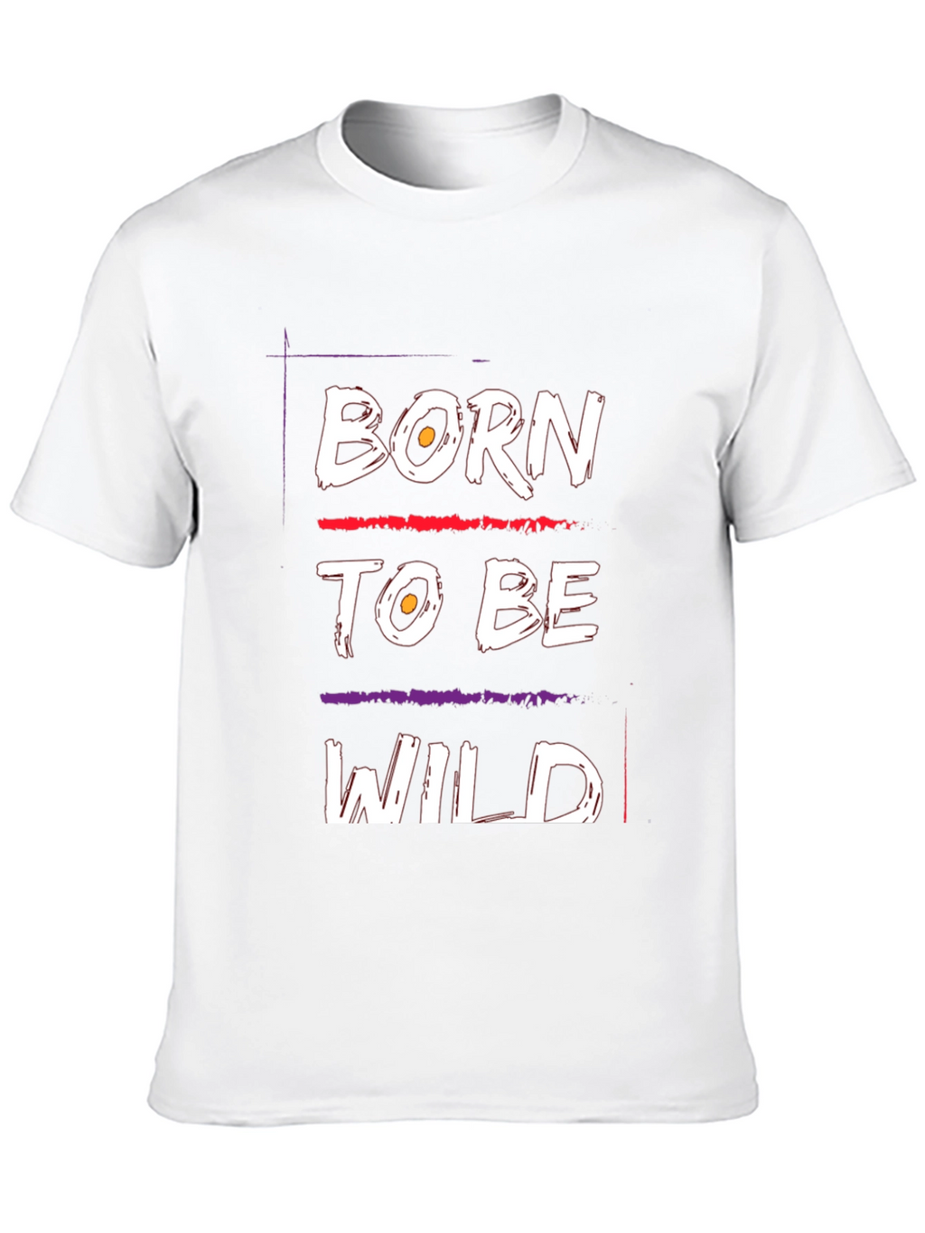 Born to Be Wild Graphic T-Shirt - Black