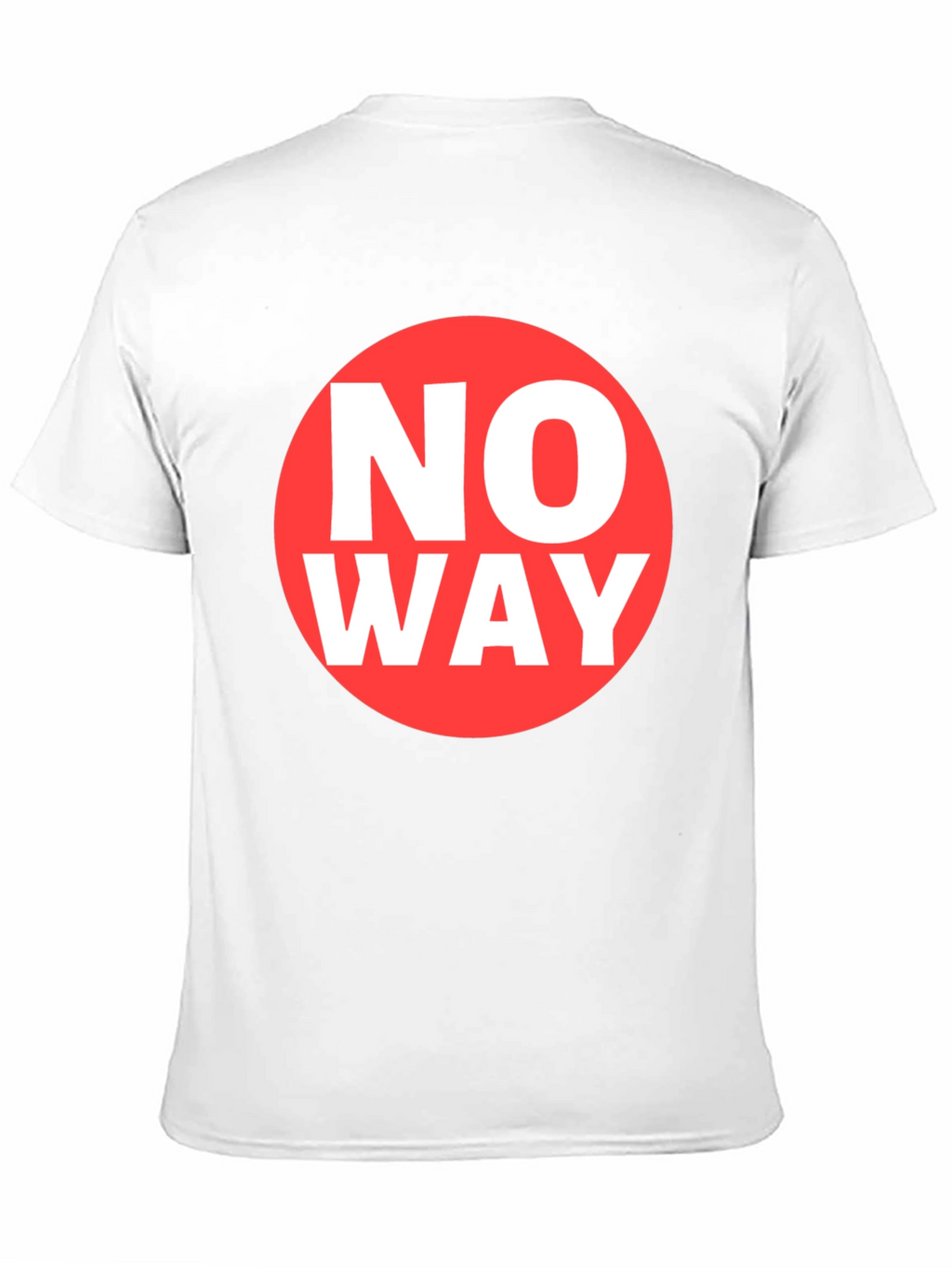 No Way Graphic Tee - Classic Crew Neck