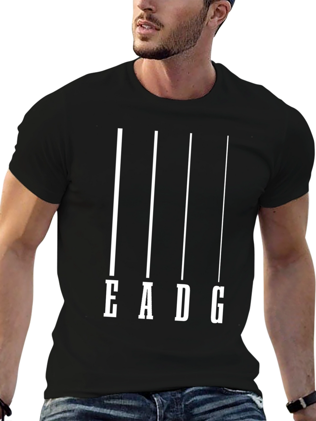 EADG Bass Strings Graphic Tee