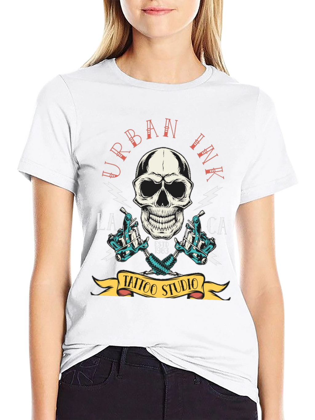 Urban Ink Tattoo Studio Black T-Shirt