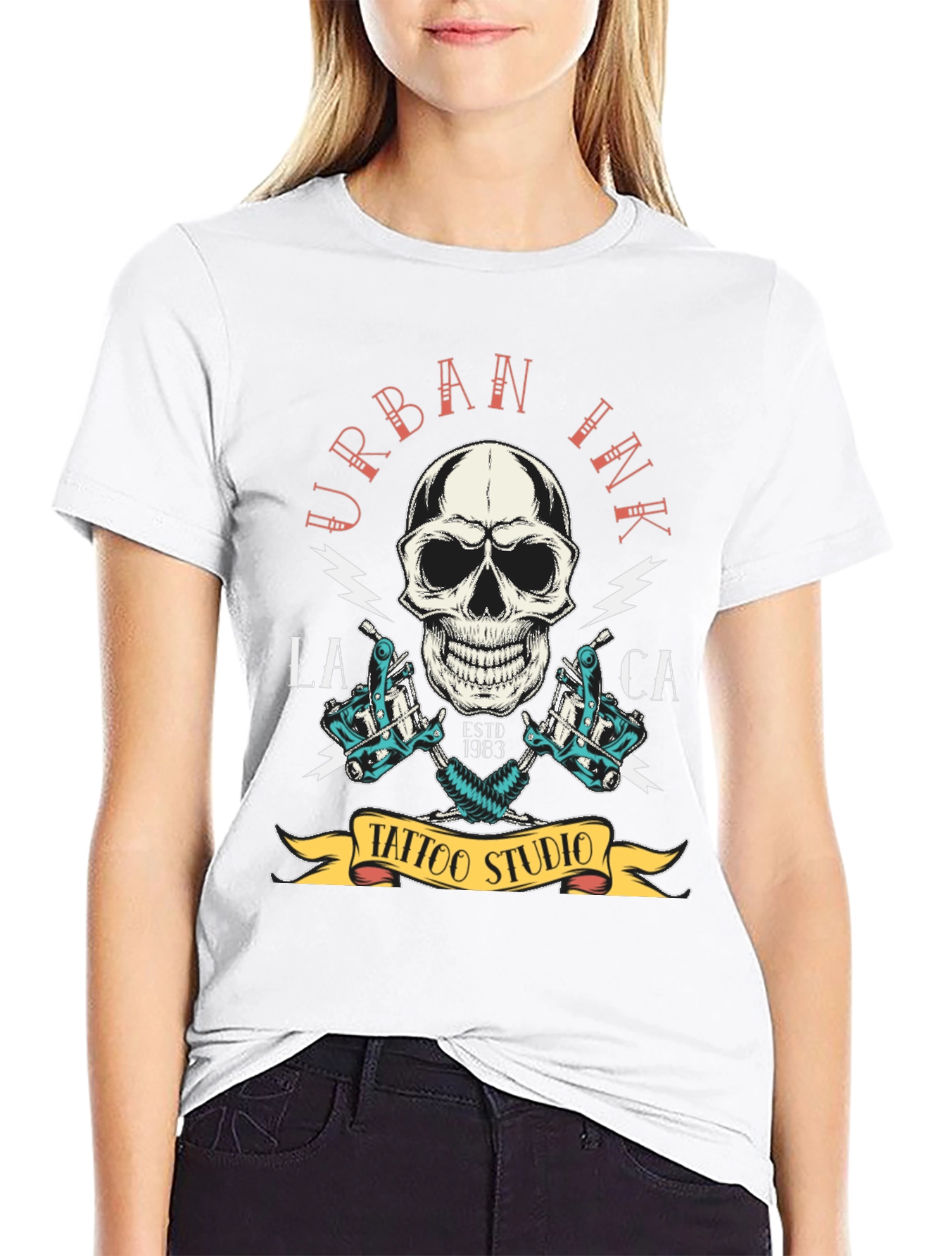 Urban Ink Tattoo Studio Black T-Shirt