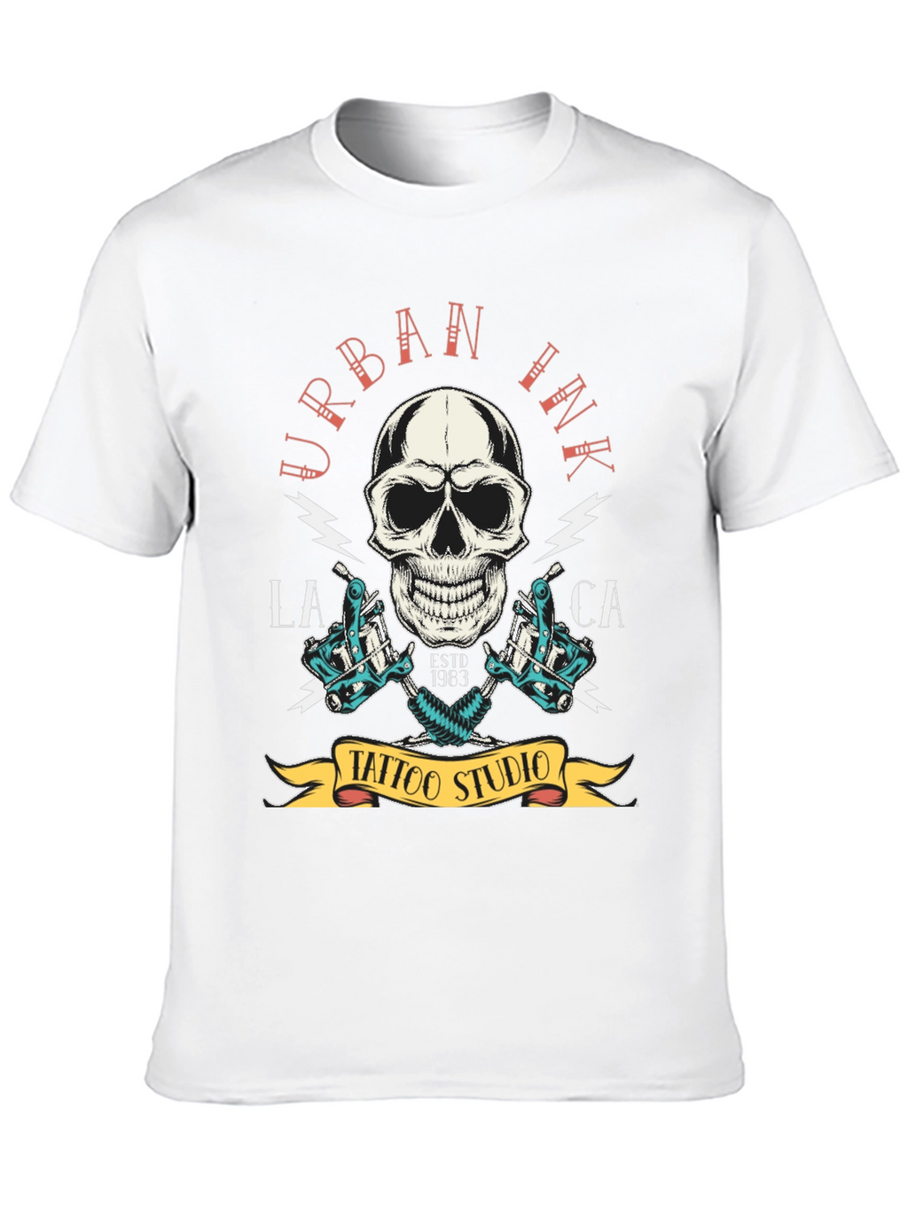 Urban Ink Tattoo Studio Black T-Shirt