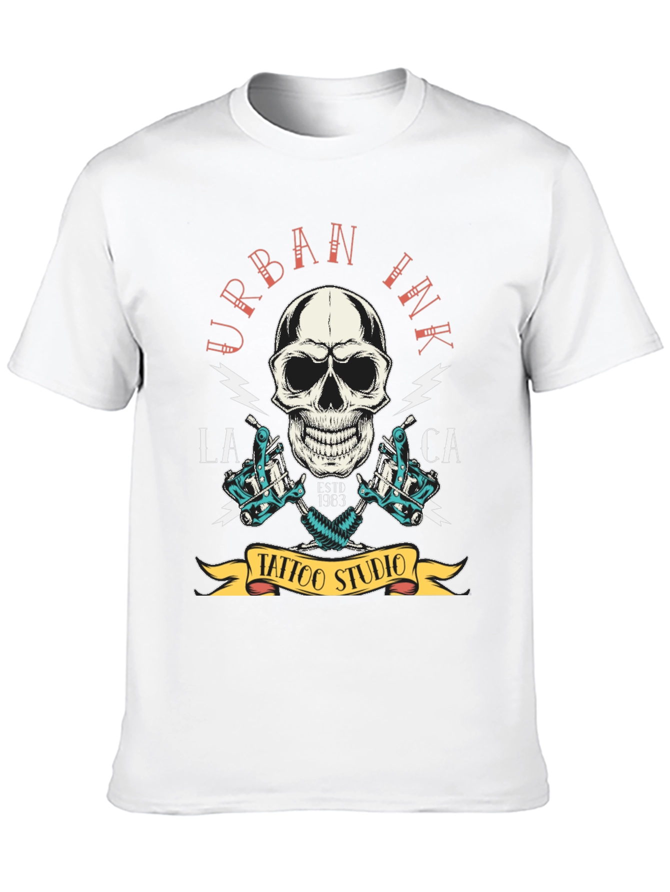 Urban Ink Tattoo Studio Black T-Shirt