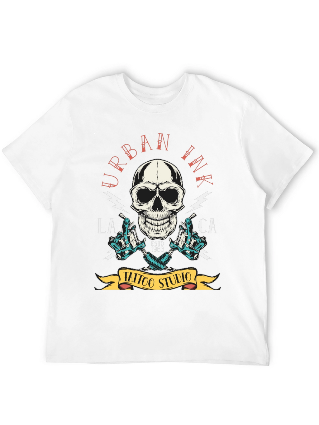 Urban Ink Tattoo Studio Black T-Shirt