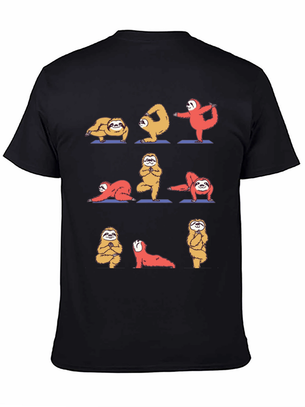 Sloth Yoga Graphic T-Shirt
