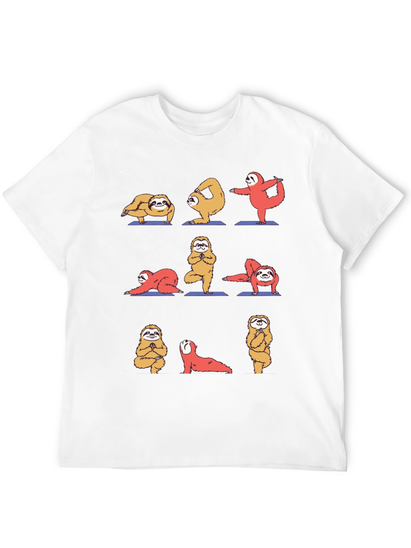 Sloth Yoga Graphic T-Shirt