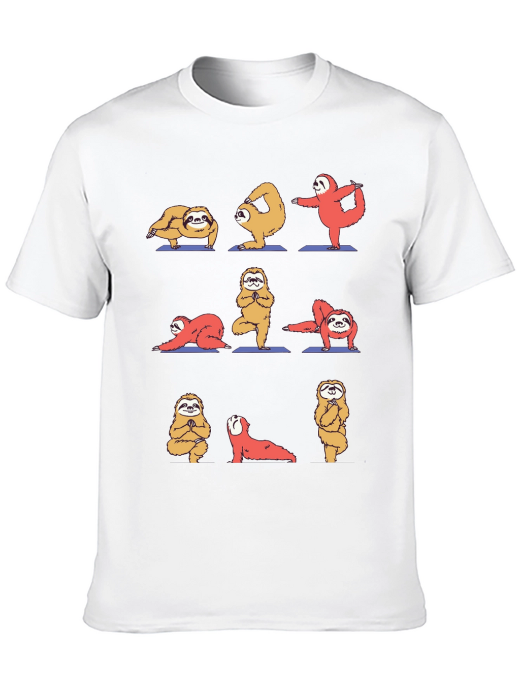 Sloth Yoga Graphic T-Shirt