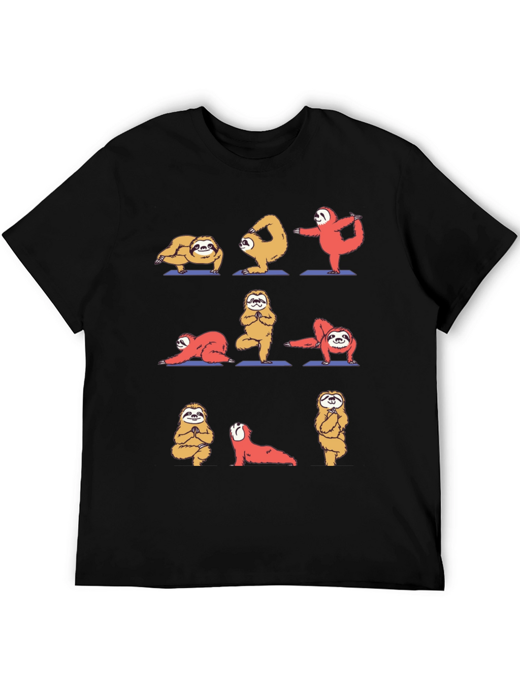 Sloth Yoga Graphic T-Shirt
