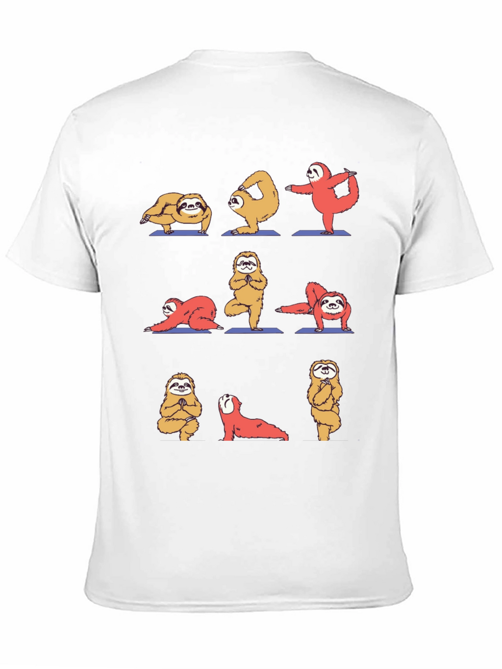 Sloth Yoga Graphic T-Shirt