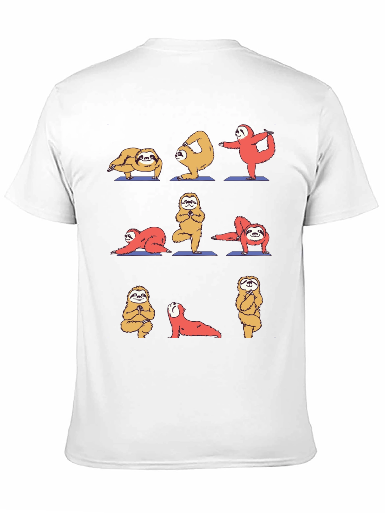 Sloth Yoga Graphic T-Shirt