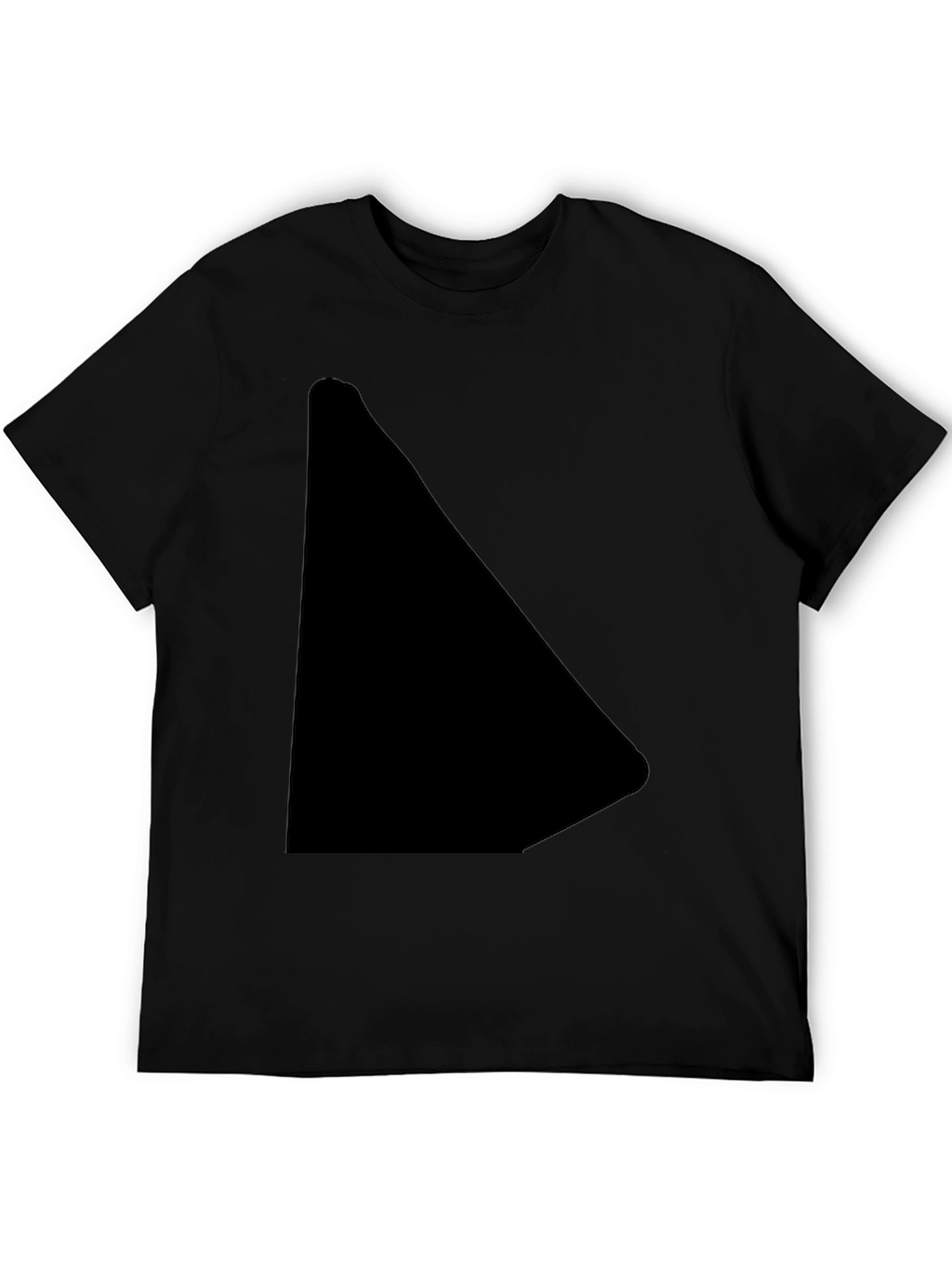 Mens Black Casual T-Shirt