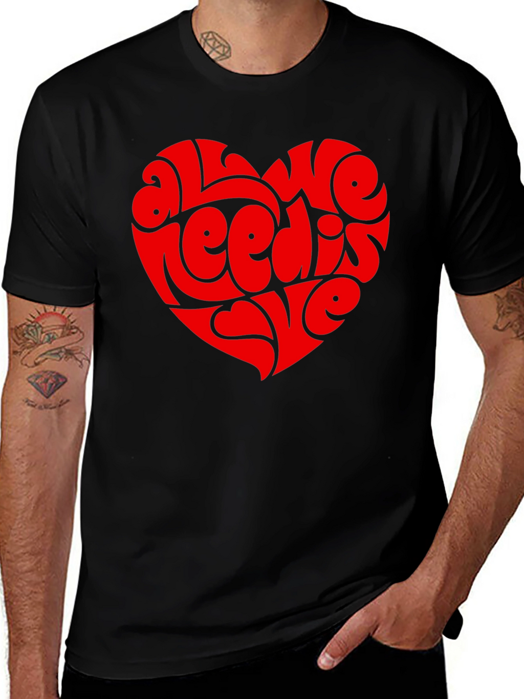All You Need Is Love Graphic Tee