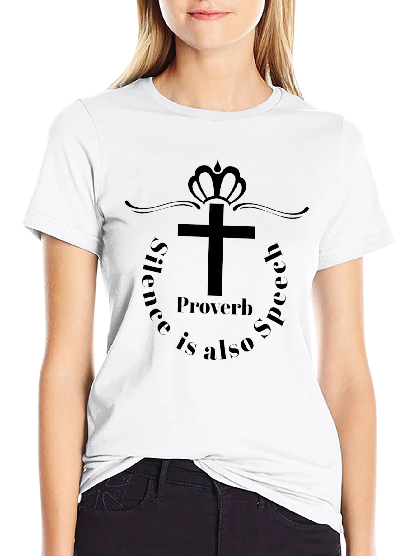 Silence is also Speech T-Shirt
